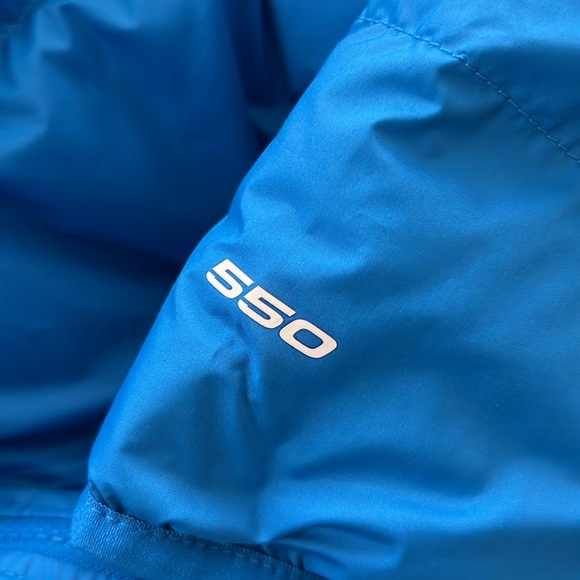 THE NORTH FACE REVERSIBLE ANDES DOWN JACKET KIDS' in Hero Blue - Picture 11 of 14